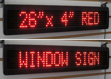 High Definition P10 Scrolling Message LED Display Sign 1000 Cd/Sqm Brightness