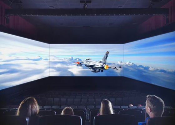 Indoor Filming Wall 3D Immersive Screen , HD 3840Hz LED Video Wall