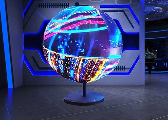 P2 P2.5 Flexible LED Indoor Display , Billboard Sphere LED Display