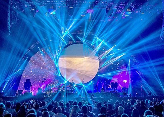 P1.875 P1.538 P2 Round Led Display , 750cd/m2 Led Advertising Display