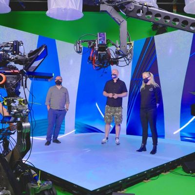 HD 16bits P1.95 Indoor Virtual XR LED Screen Background Shooting