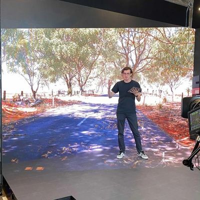 Custom Design Commercial Led Screen , Street Movie XR Stage Led Display