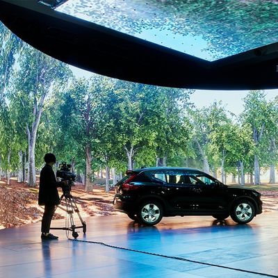 3840hz 3D Immersive Curved LED Video Wall P1.57 P1.87 P2 Virtual