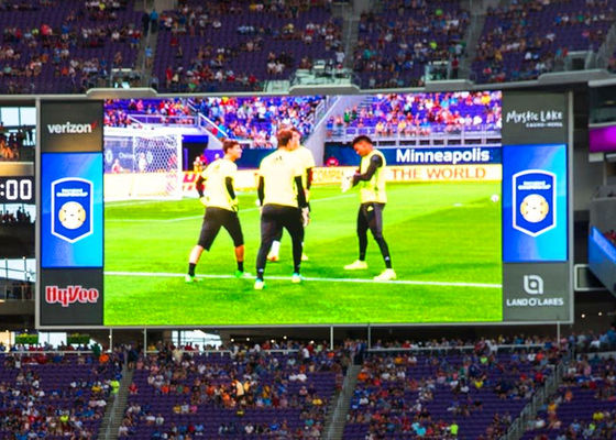 Full Waterproof Outdoor P4 P5 P6 P8 P10   outdoor Large Led Display Screen With Die-casting Aluminum Cabinet