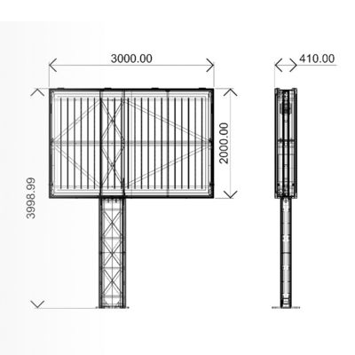 Full Color p3 p4 p5 p6 led screen waterproof digital display outdoor advertising led billboards