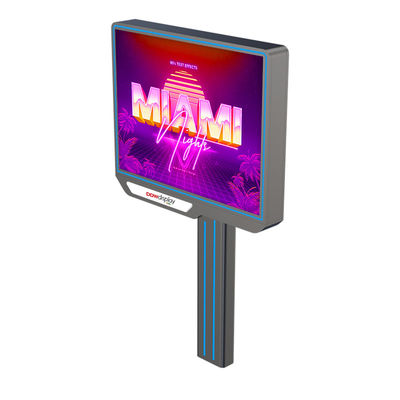 Custom IP65 waterproof p6 8000nits advertising display outdoor led billboard 4G system with HDMI