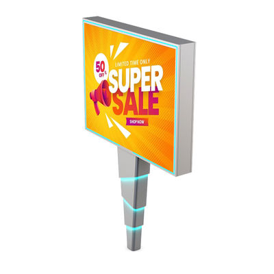 Easy installation 8000nits IP65 p6 steel outdoor led digital billboard advertising boards
