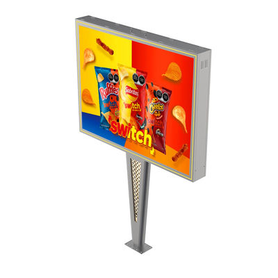 IP65 waterproof steel p6 8000nits digital outdoor led screen sign advertising boards