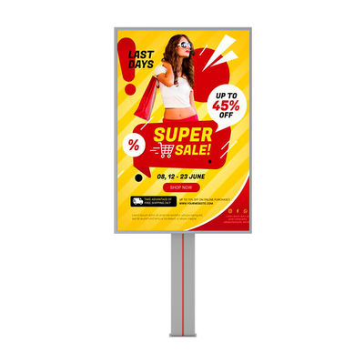 Custom high end design p6 8000nits steel waterproof IP65 digital outdoor led billboard for advertising