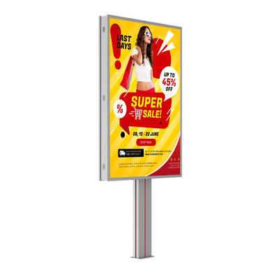 Custom high end design p6 8000nits steel waterproof IP65 digital outdoor led billboard for advertising