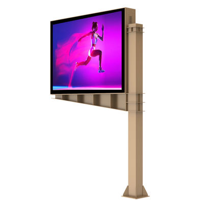 High brightness 8000nits IP65 p6 led digital double sided display screen billboard outdoor advertising