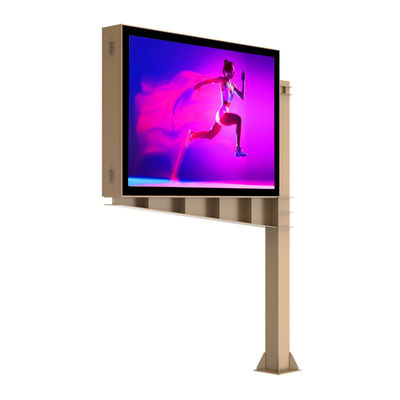 High brightness 8000nits IP65 p6 led digital double sided display screen billboard outdoor advertising