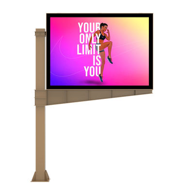 P6 8000nits custom high end design  IP65 waterproof led screen billboard outdoor advertising