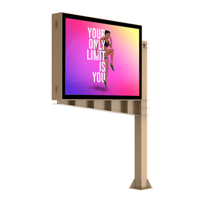 P6 8000nits custom high end design  IP65 waterproof led screen billboard outdoor advertising