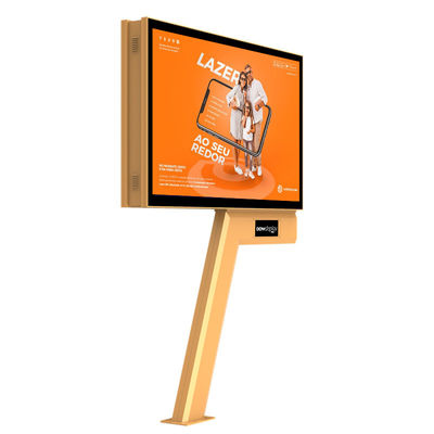 Easy installation digital display 8000nits IP65 P6 6mm pixel pitch steel led screen billboard outdoor advertising