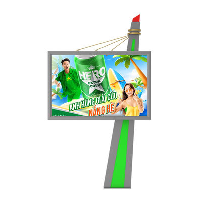 Customized high brightness waterproof 1920hz p6 digital screen outdoor led billboard