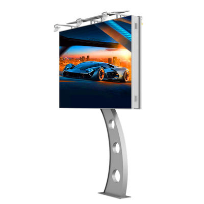 IP65 waterproof p6 8000nits steel advertising digital screen outdoor led billboard