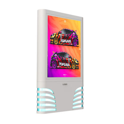 IP65 waterproof 8000nits aluminum profile p4 p5 p6 p8 p10 mupi digitalled signage display digital