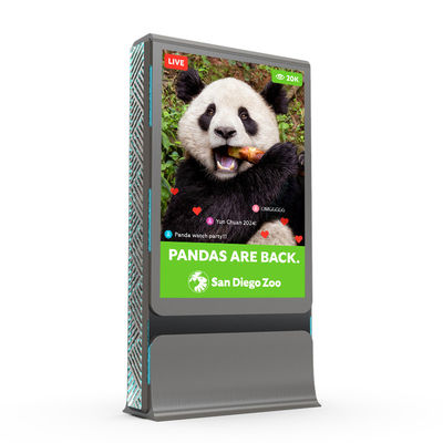 High brightness IP65 p4 p5 p6 p8 p10 8000nits 3840hz outdoor digital display mupi led digital signage