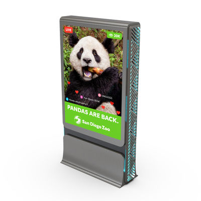 High brightness IP65 p4 p5 p6 p8 p10 8000nits 3840hz outdoor digital display mupi led digital signage