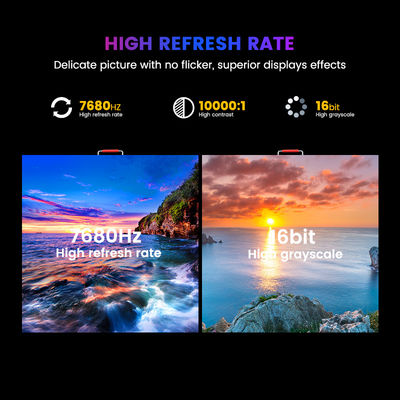 Advertising Led Board LED Screen Commercial Advertising P6.67 Outdoor LED Screen Full Color 8000cd/sqm 960*960mm