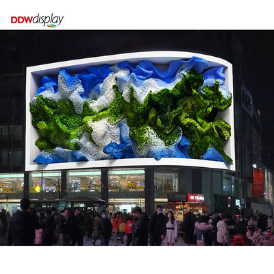 P10mm P8mm P6.67mm P5mm 10000nits Outdoor IP68 Waterproof Advertising 960x960mm LED  Display Screen Panels