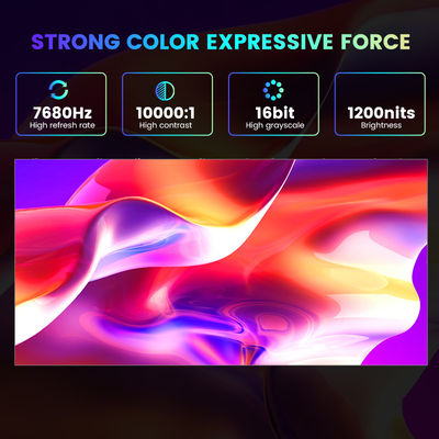 Indoor Fixed LED Screen 500x250/750x250/1000x250mm, Aluminum Cabinet, 1200nits Brightness, P1.56 P1.95 P2.5 P2.6 P2.9 P3.91 for Commercial Displays