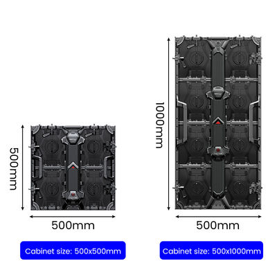 P3.91 Stage Rental LED Display with 50/60hz Frame Change Frequency and ge 800cd/m2 Brightness