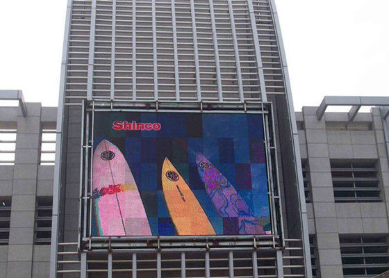 Synchronous SMD P8 Outdoor Full Color LED Display Boards With Wide View Angle