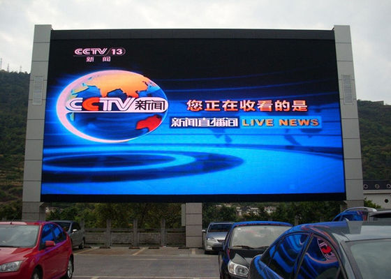 P8 SMD3535 10000pixels/sqm Advertising LED Billboard 200W