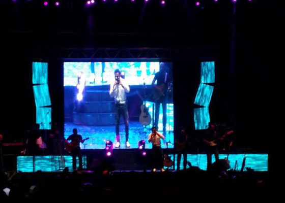 P10 Indoor Full Color LED Display Panel Entertainment Light Absorbing Mask IP54