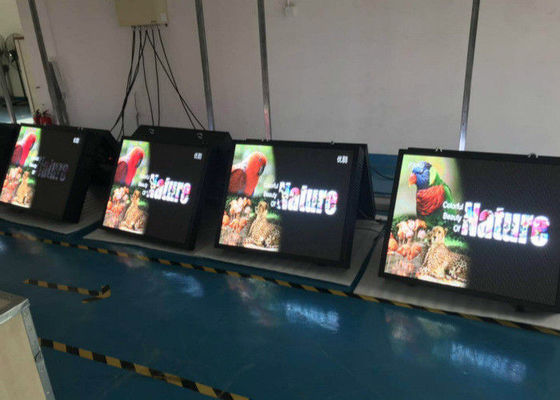 Double Side Front Maintenance LED Screen P4mm With Front Opening Cabinet