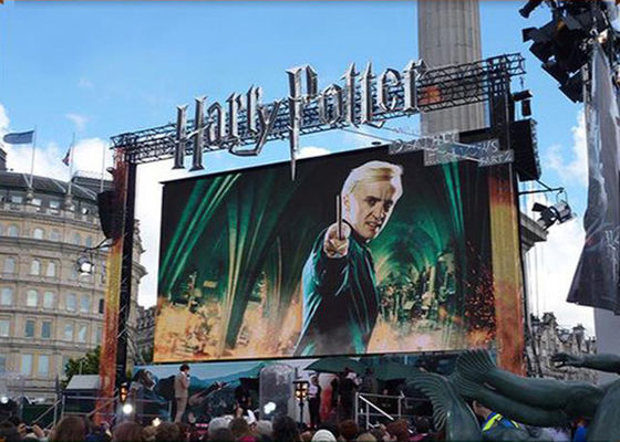 Ultra Thin SMD Rental LED Display Full Color P12mm For Commercial Advertising