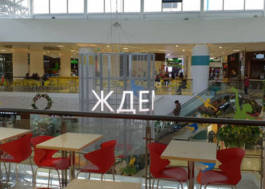 Energy Saving Transparent Video Wall P15 Shopping Mall Clear LED Display
