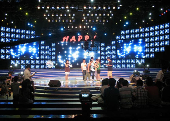 Multi Function Indoor LED Video Screen P3.91 1000 Nits Brightness 16 Bits Grey Level