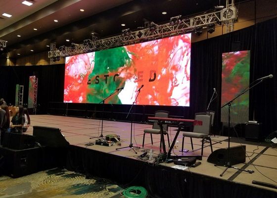 140 Degree 1R1G1B P4.46 Flexible Led Display Screen SMD3528