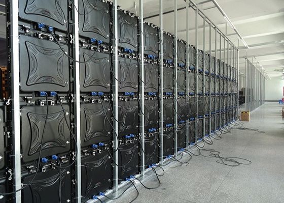 640X640mm SMD2121 P5 300W/M2 Bar DJ LED Screen 64x32pixels