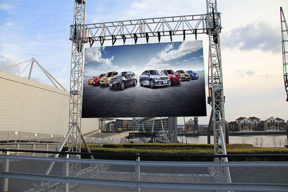 IP40 SMD2525 6000nits Outdoor Rental Led Display For Events Show