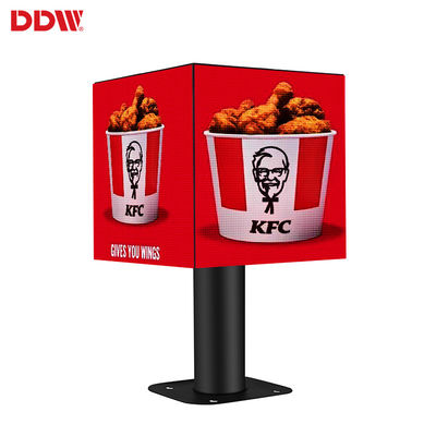 Indoor Custom P2.5mm Led Magic Cube , Video Screen Led Cube Display