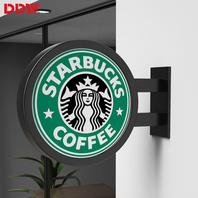 Outdoor P4.68 Round LED Sign , Circular Led Logo Display