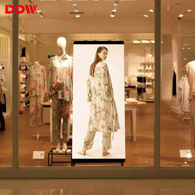 Digital Video Advertising LED Mirror Screen Indoor Ultra Thin Portable P1.75 P2 P2.5