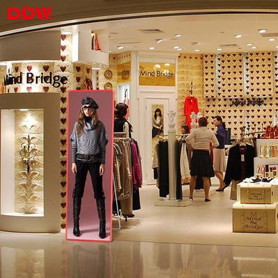 Digital Video Advertising LED Mirror Screen Indoor Ultra Thin Portable P1.75 P2 P2.5