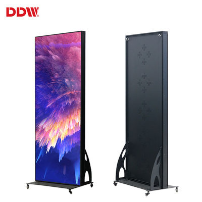 Flooring Standing Move Smart Digital Video Advertising Screen Outdoor P2.5
