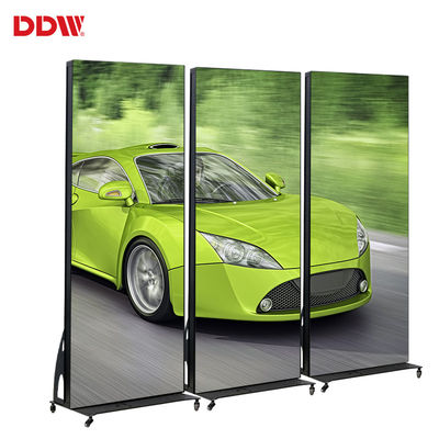Flooring Standing Move Smart Digital Video Advertising Screen Outdoor P2.5
