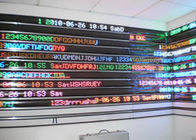 Outdoor Programmable Scrolling LED Sign , High Brightness LED Text Display Board