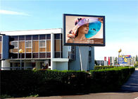 High Resolution Outdoor LED Billboard Advertising Video 14mm Pixel Pitch 6000 Nits