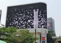 DIP346 P10 Curved LED Screen Full Color Outdoor Advertising Screen 10000 Dos/Sqm