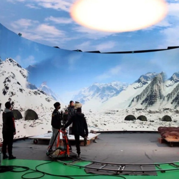 XR 3D Immersive Led Display , Movie Virtual Production Led Wall