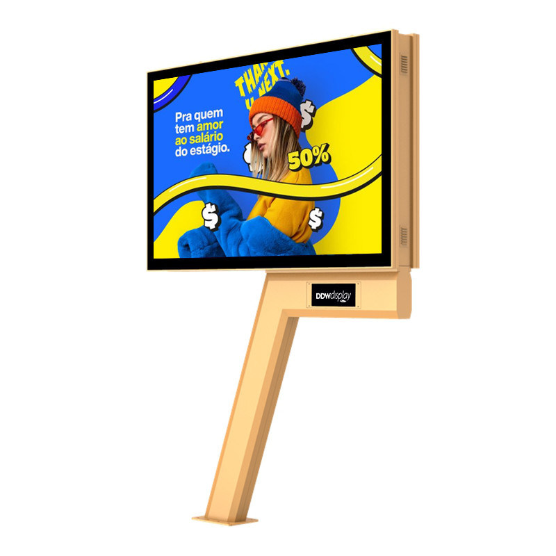 DDW High end design 8000nits p6 Front IP65 led screen waterproof billboard outdoor advertising