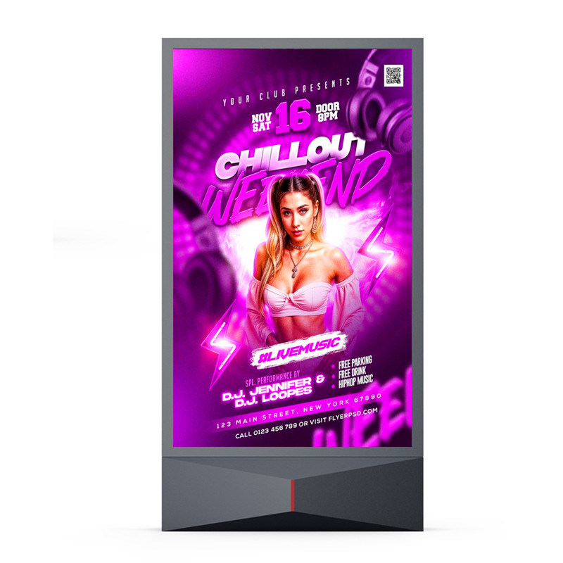 IP65 waterproof 3840hz P4 P5 P6 P8 P10 10000nits mupi digital outdoor led signage display digital